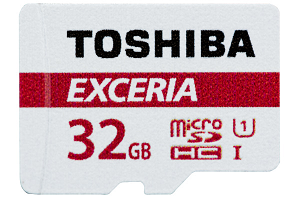 Micro Secure Digital Card TOSHIBA EXCERIA Class10 32Gb (SD)
