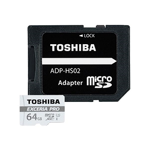 Micro Secure Digital Card TOSHIBA EXCERIA PRO 64Gb (SD)