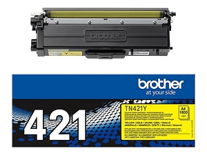 Toner BROTHER TN421Y (1.8Kpág@5%) "Yellow"