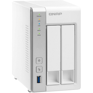 QNAP TS-231P NAS 2x Hot-Swap 3.5" DualCore 1.7GHz, 1Gb DDR3