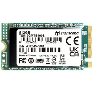 Disco SSD TRANSCEND MTE400S 512Gb M.2 2242 PCIe 3.0 x4