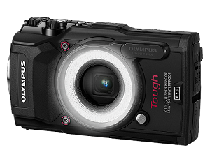 Camera OLYMPUS Tough TG-5 + LG-1 Kit "Black"