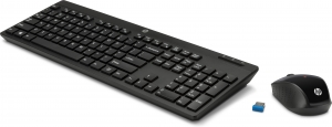 Kit HP Wireless Keyboard and Mouse 200 "Black"