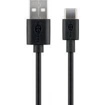 Cabo GOOBAY USB2.0 (Type-C«»A) 0.10Mts "Black"
