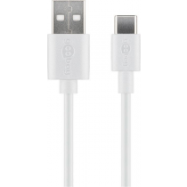 Cabo GOOBAY USB2.0 (Type-C«»Micro-B) 0.10Mts "White"
