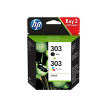 Tinteiro HP nº 303 (Pack T6N02A+T6N01A) 3YM92AE Black+Color