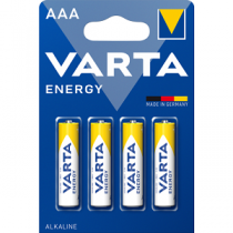 Pilhas VARTA Alcalinas AAA 1,5V-LR03 (4 unidades)