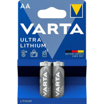 Pilhas VARTA Ultra Lithium AA 1,5V-LR06 (2 unidades)