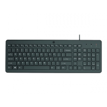 Teclado HP 150 Wired Keyboard USB PT "Black"