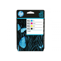 Tinteiro HP nº 953 (Pack 4 Black/Cyan/Magenta/Yellow) 6ZC69A