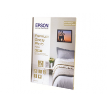 Papel EPSON Premium Glossy Photo 13x18cm 30fls 255gr S042154
