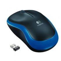 Rato LOGITECH M185 Wireless Nano-Reciver "Black/Blue"