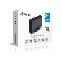 Caixa Externa AISENS 3.5" S-ATA«»USB3.0 "Black"