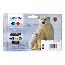 Tinteiro EPSON nº 26 (Pack 4 T2611/T2612/T2613/T2614) T2616