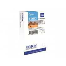 Tinteiro EPSON WorkForce Pro XXL T7012 (3.4Kpág@5%) "Cyan"