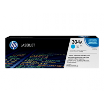 Toner HP Color LaserJet nº 304A CC531A (2.8Kpág@5%) "Cyan"
