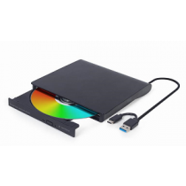 DVD-Writer GEMBIRD DVD-USB-031 Slim DL USB3.1 "Black"