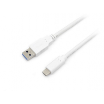 Cabo EQUIP USB 3.0 (Type-C-M«»A-M) 2.0Mts "White"