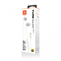 Headset JBL Tune 310C USB-C In-Ear Headphones + Mic "White"