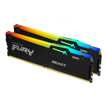 DIMM 2x8Gb DDR5 PC-6000 CL36 KINGSTON FURY Beast Black RGB