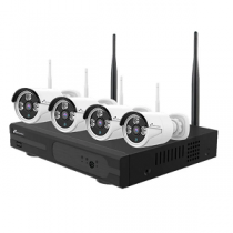 NIVIAN WiFi CCTV Kit 8-Channels NVR + 4 Cameras 3Mpx 4mm