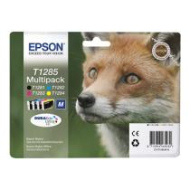 Tinteiro EPSON (Pack 4 T1281/T1282/T1283/T1284) T1285