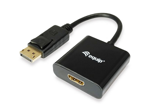 Adaptador EQUIP (Displayport«»HDMI) "Black"