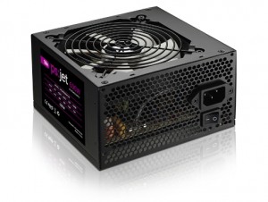 Fonte Alimentação 1Life ps:jet600W 120mm Black+White fan