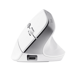 Rato TRUST Bayo II Ergonomic Wireless Mouse "White"