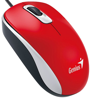 Rato GENIUS DX-110 Optical 1000dpi USB "Red"