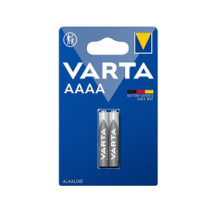 Pilhas VARTA Alcalinas AAAA 1,5V-LR8D425 (2 unidades)