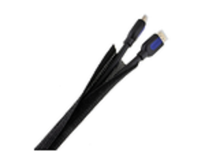 Manga Polyester com Velcro para Cabos Ø10-15mm 2.0mts Black