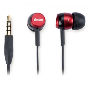 Headphone GENIUS GHP-i200 In-Earphones for MP3 "Red"