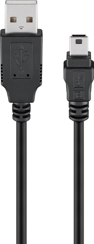 Cabo GOOBAY USB2.0 (A«»Mini-B 5Pin) 1.80Mts "Black"