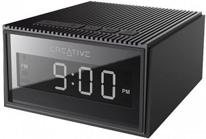 Coluna CREATIVE Chrono Splash-Proof Bluetooth FM Radio Clock