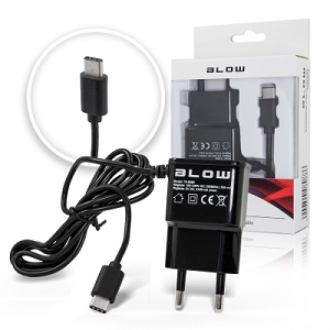 Transformador USB 3.1 Type-C 5V 2.1A 1.15Mts "Black" 