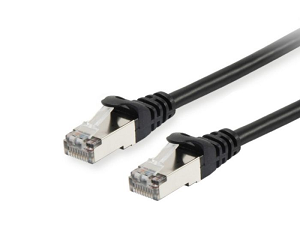 Cabo EQUIP RJ45 S/FTP CAT6 2.0Mts "Black"
