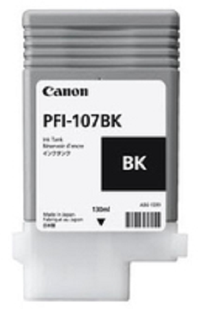 Tinteiro CANON PFI-107BK 130ml "Black"