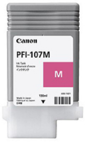 Tinteiro CANON PFI-107M 130ml "Magenta"