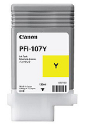 Tinteiro CANON PFI-107Y 130ml "Yellow"