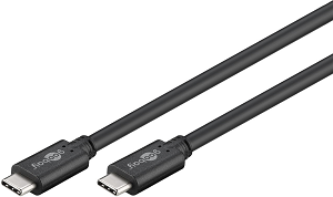 Cabo GOOBAY USB3.1 (Type-C Male«»Type-C Male) 0.50Mts