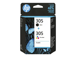 Tinteiro HP nº 305 (Pack 3YM61A+3YM60A) 6ZD17A Black+Color