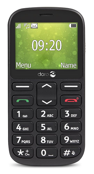 DORO 1361 Senior Phone Dual SIM "Black"
