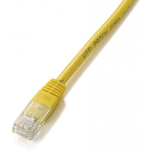 Cabo EQUIP RJ45 UTP CAT5e 0.25Mts "Yellow"
