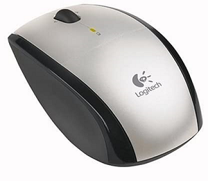 Rato LOGITECH OEM Cordless Optical LX5 USB "Black/Silver"