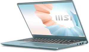 MSI Modern 14 B11M Intel i7-1165G7,16Gb,512Gb NVMe,14"FHD