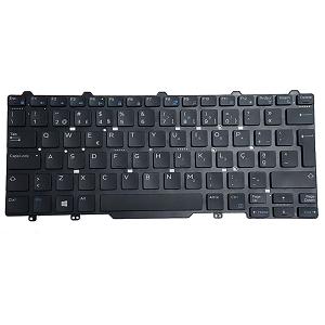 Teclado Notebook DELL Latitude 3340 PT "Black"