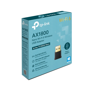 TP-LINK Archer T3U TX1800U Nano Wi-Fi 6 Wireless USB Adapter