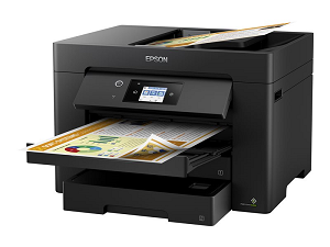 Impressora EPSON WorkForce WF-7830DTWF A3 (Multifunções Fax)