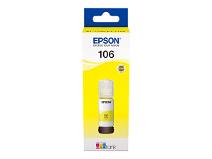 Tinteiro EPSON nº 106 EcoTank Bottle 70ml T00R4 "Yellow"